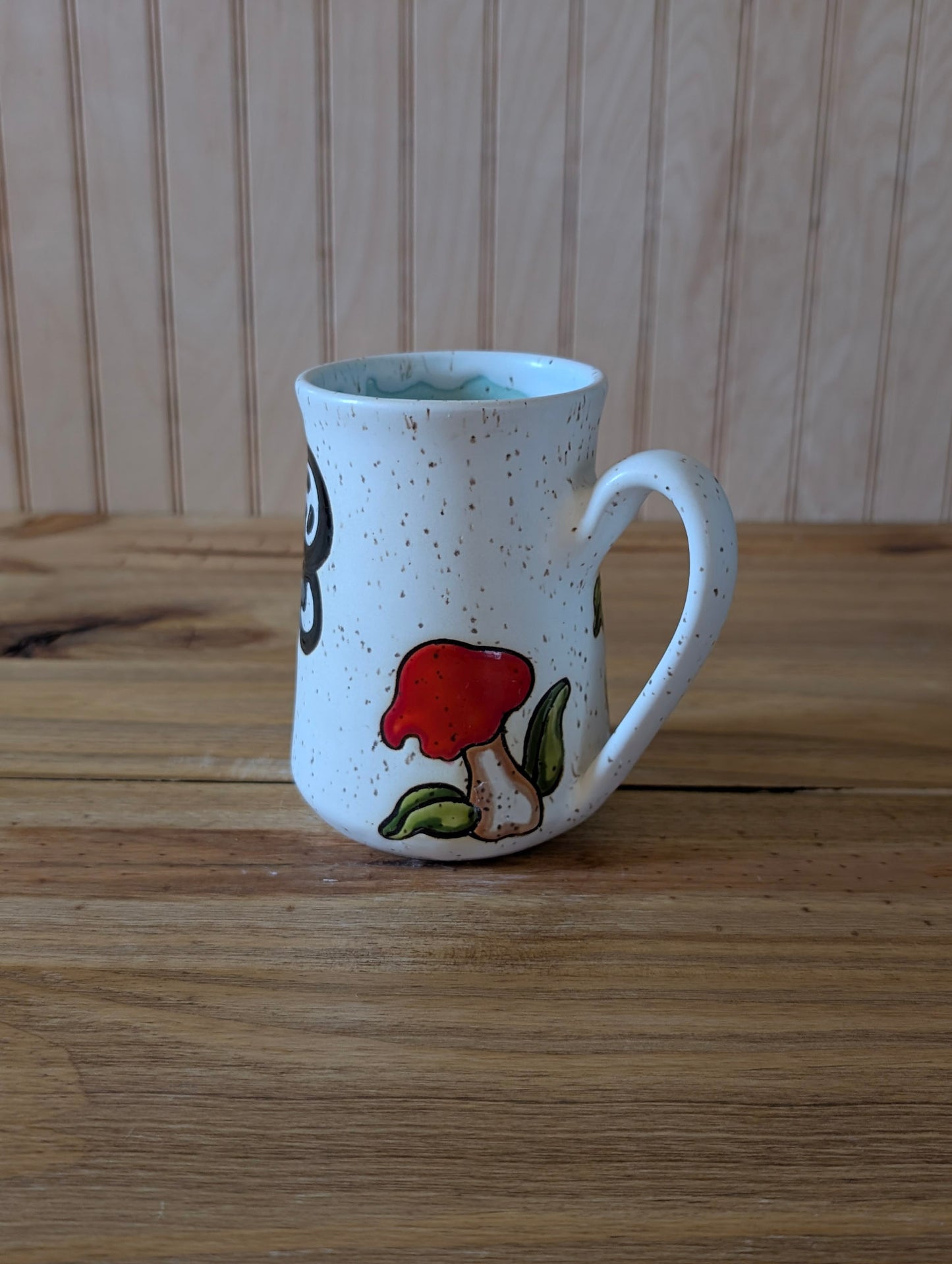 mushroom moth mug