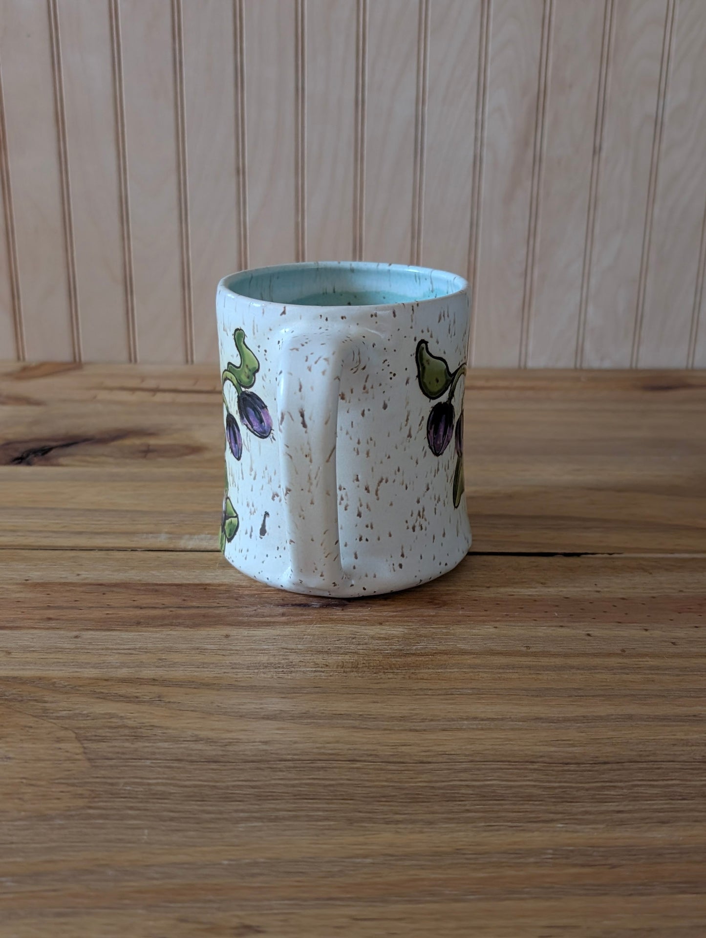 potion bottle with trapped snail