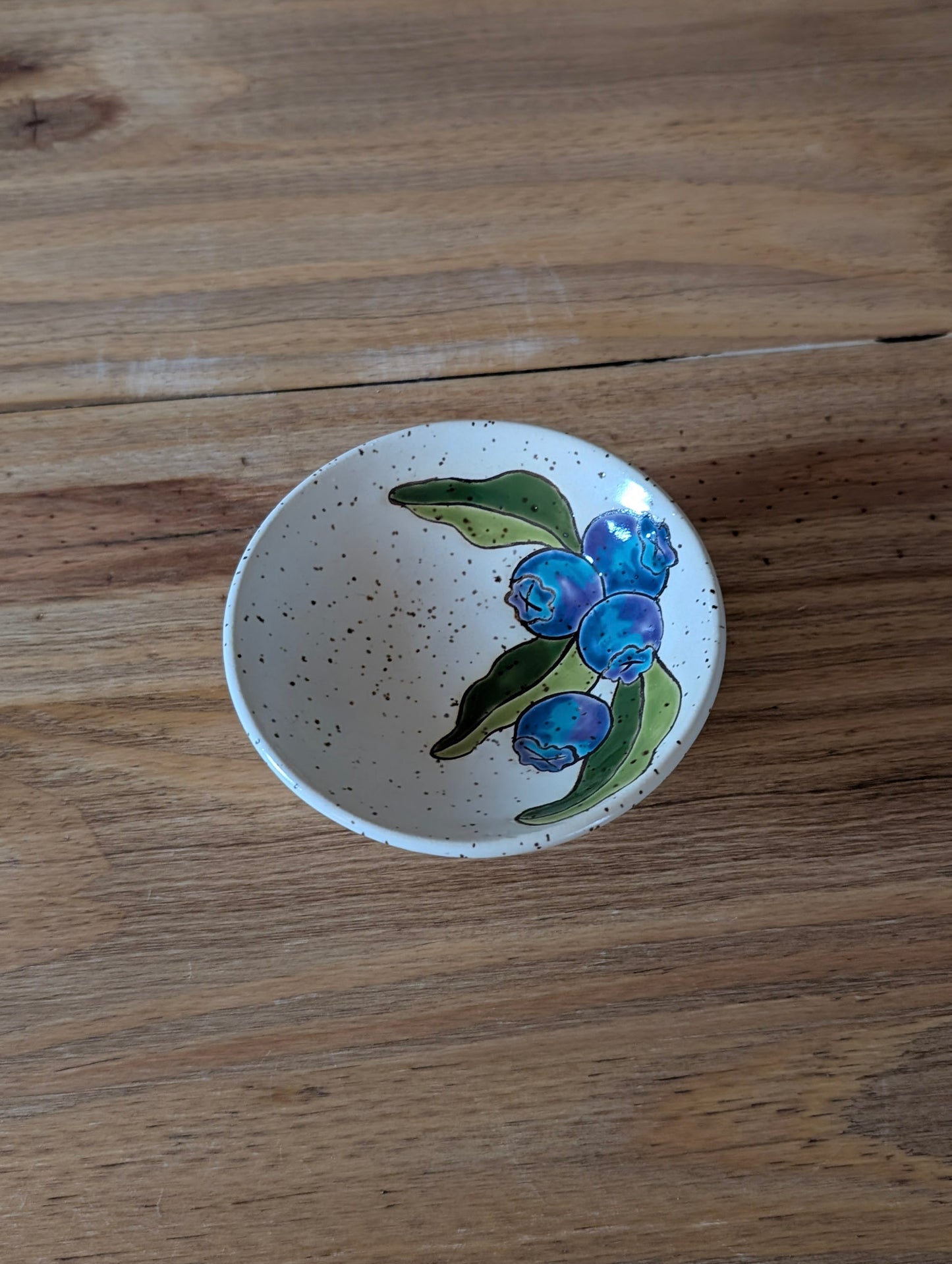 small trinket dish- blueberry