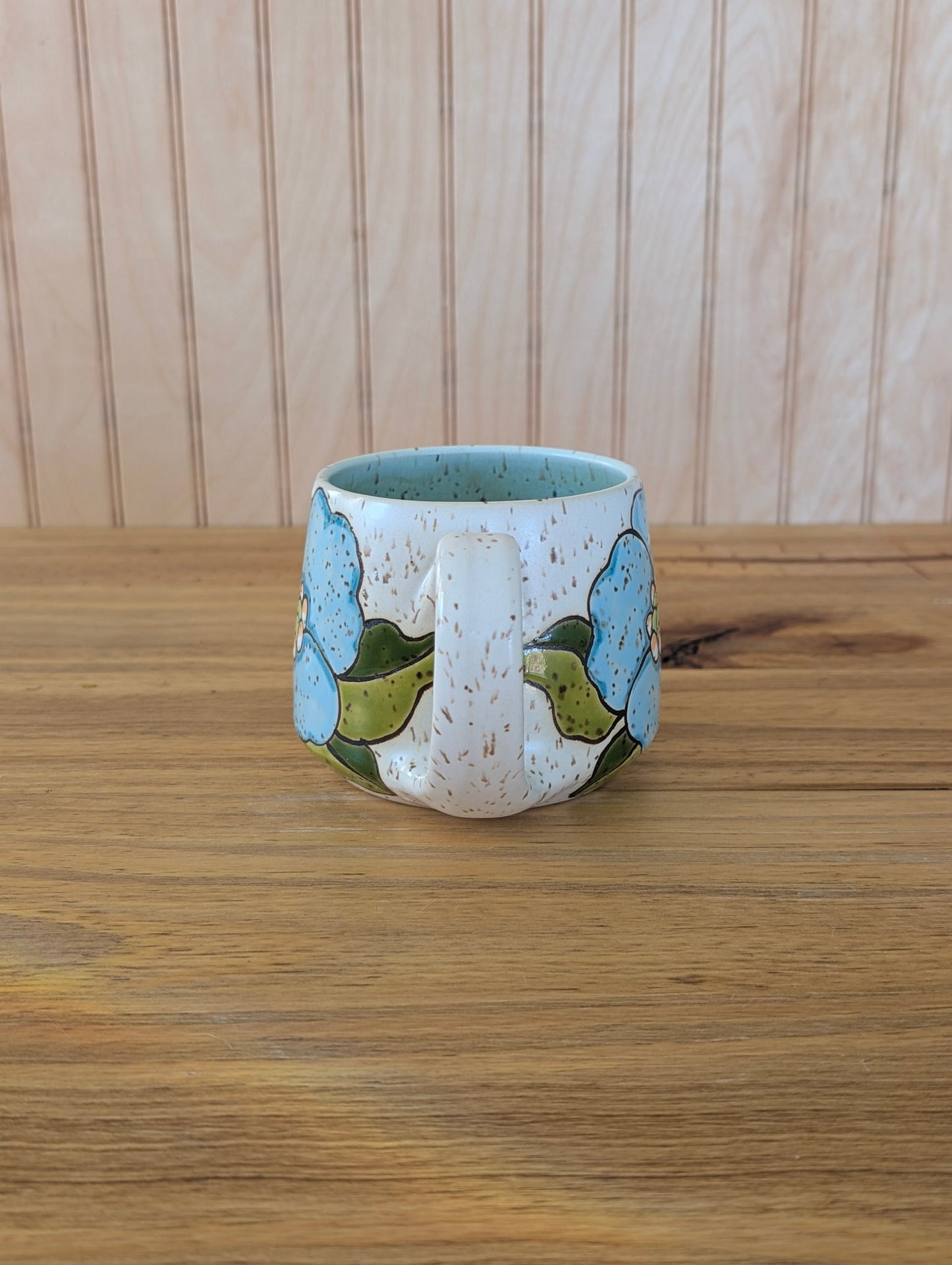 poppy mug in blue