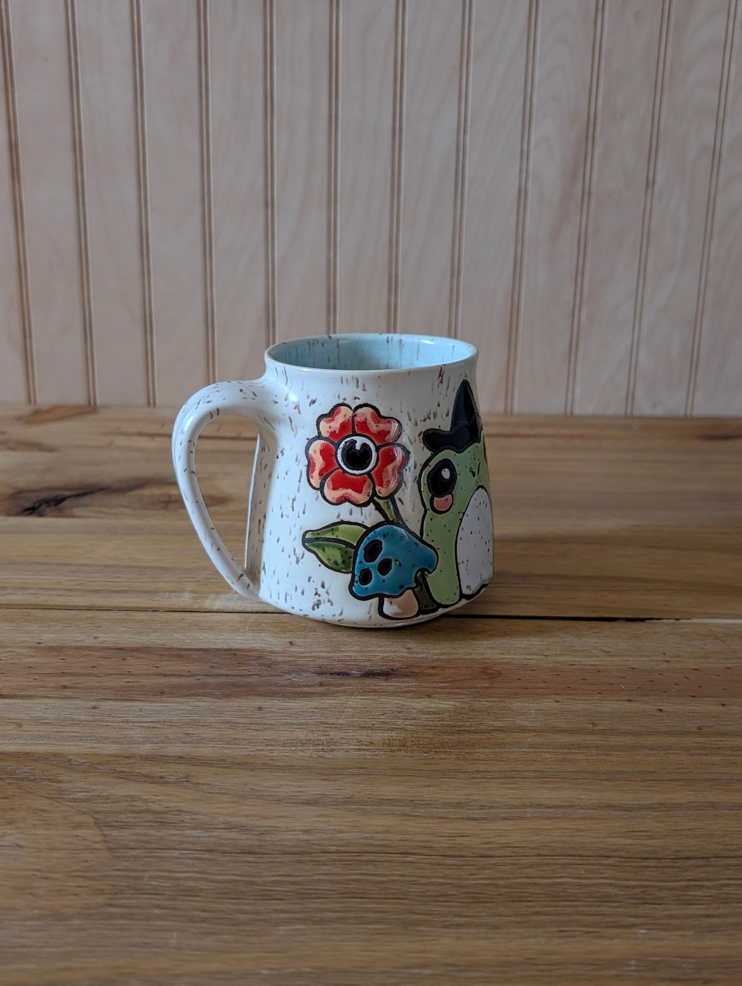 frog witch mug