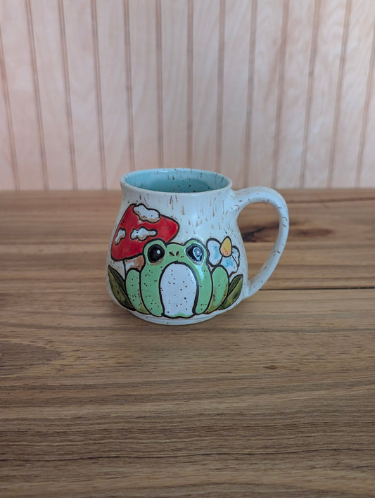 froggie forest mug