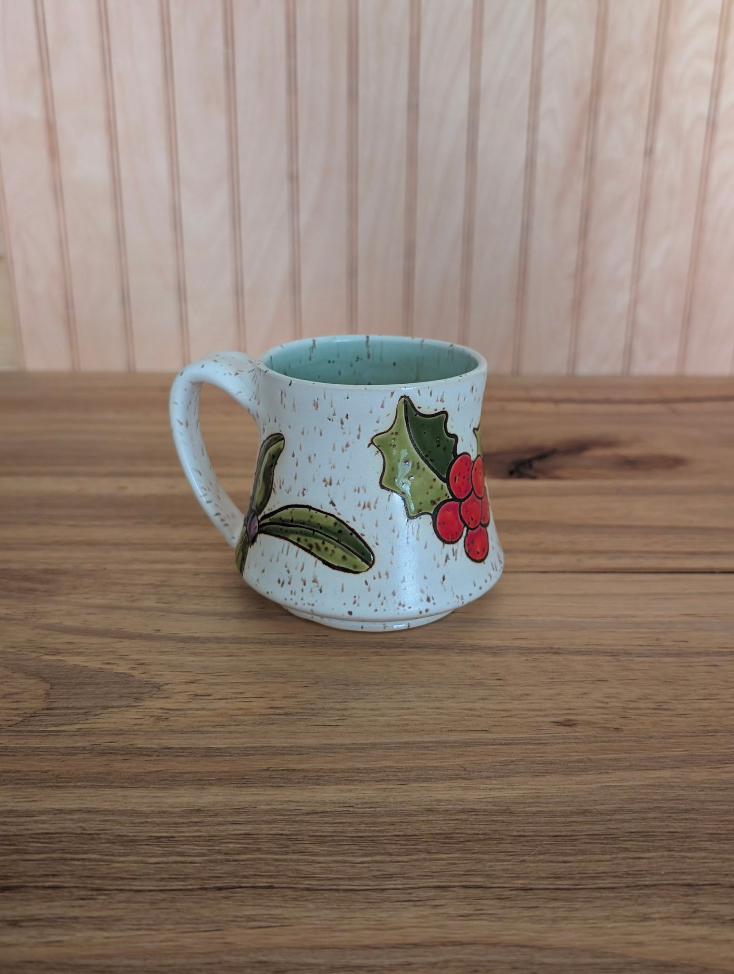 small mixed botanical mug
