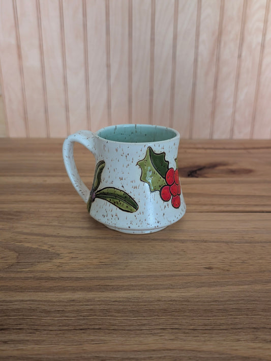 small mixed botanical mug