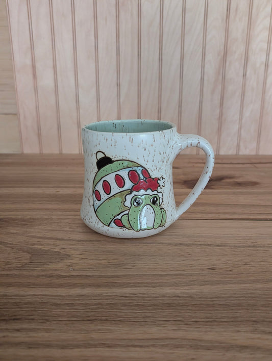 Christmas frog 1