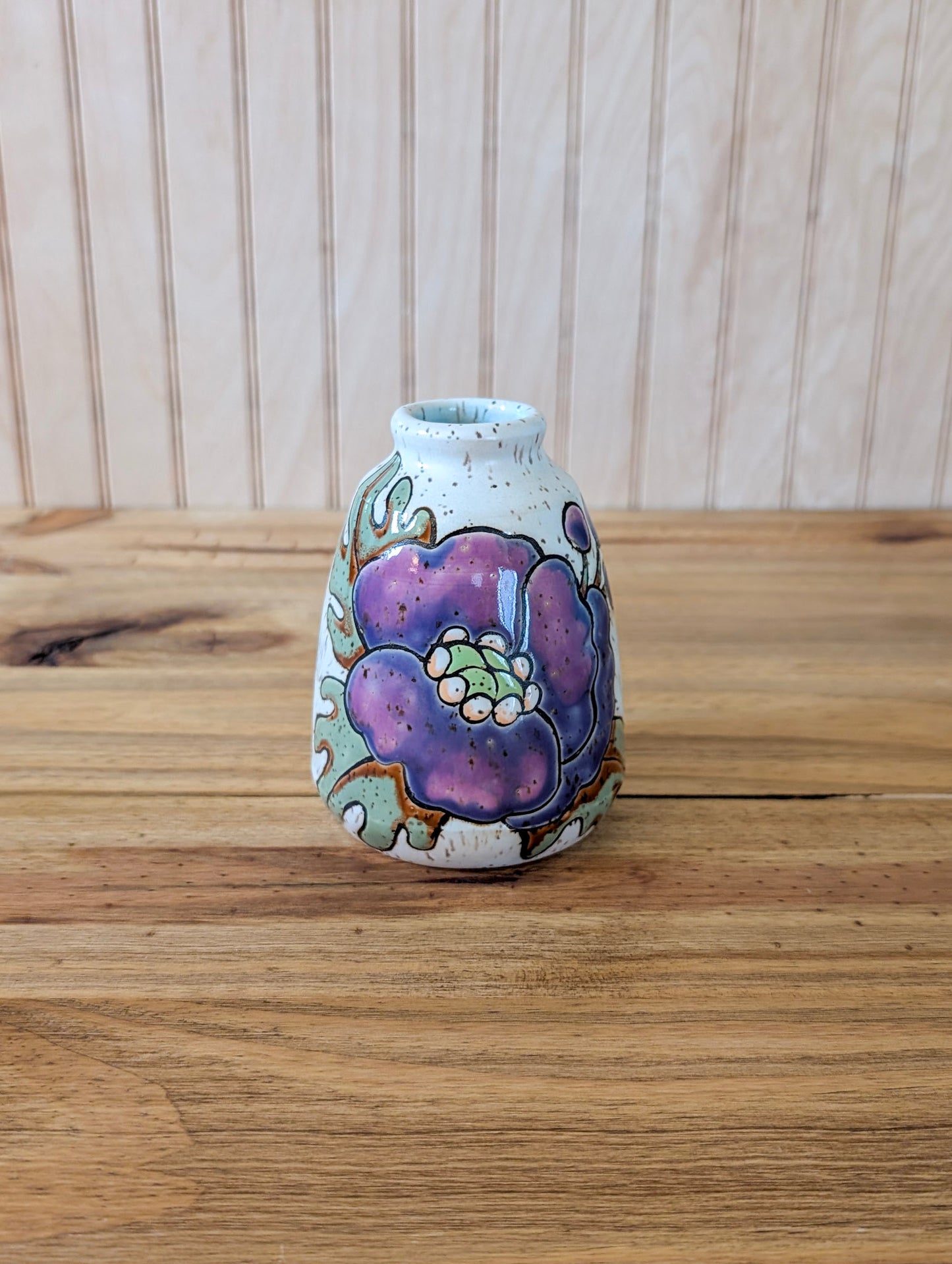 poppy bottleneck in purple