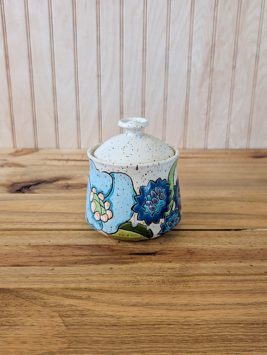 small canister floral