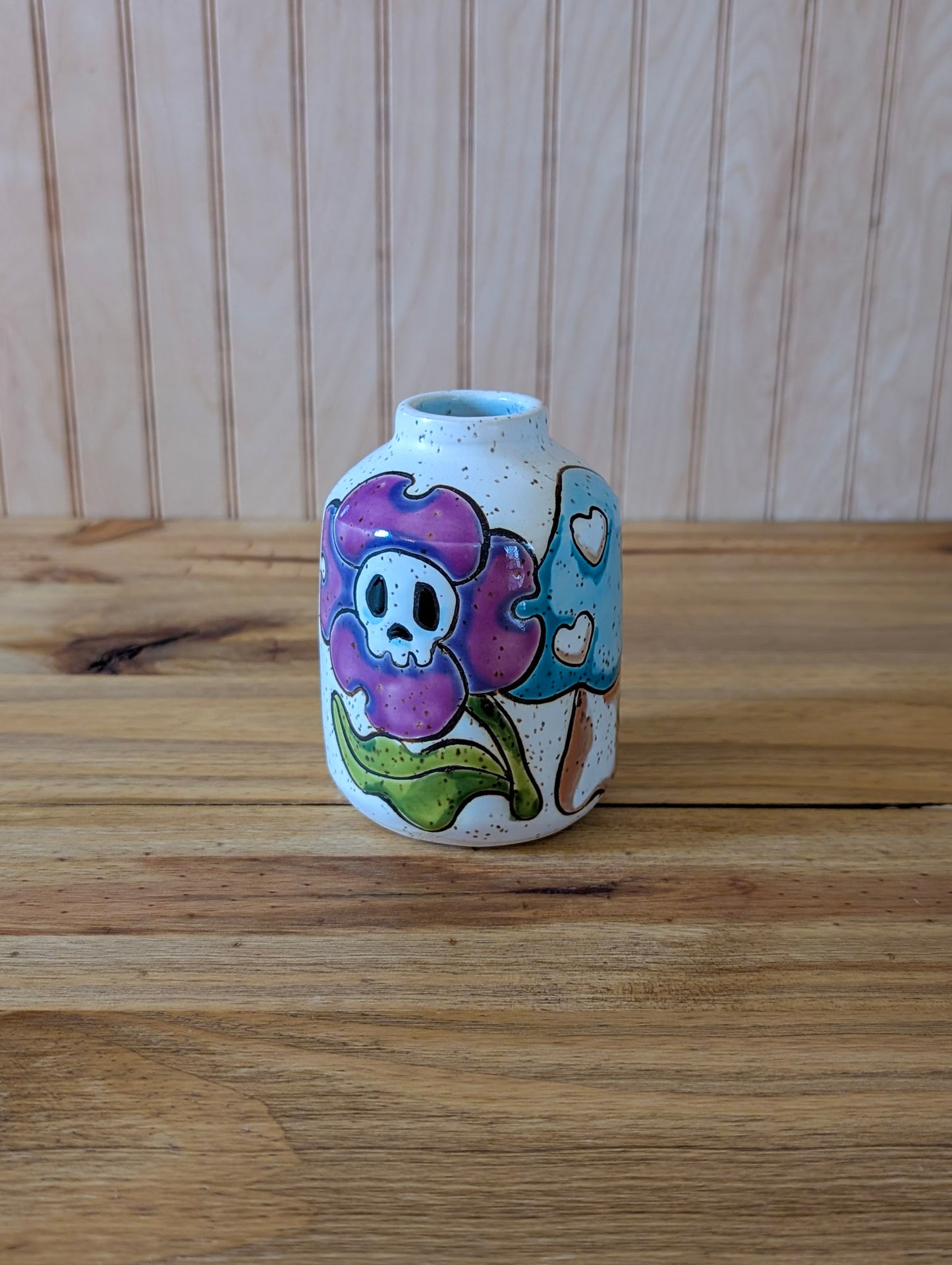 skull flower and mushroom bottleneck