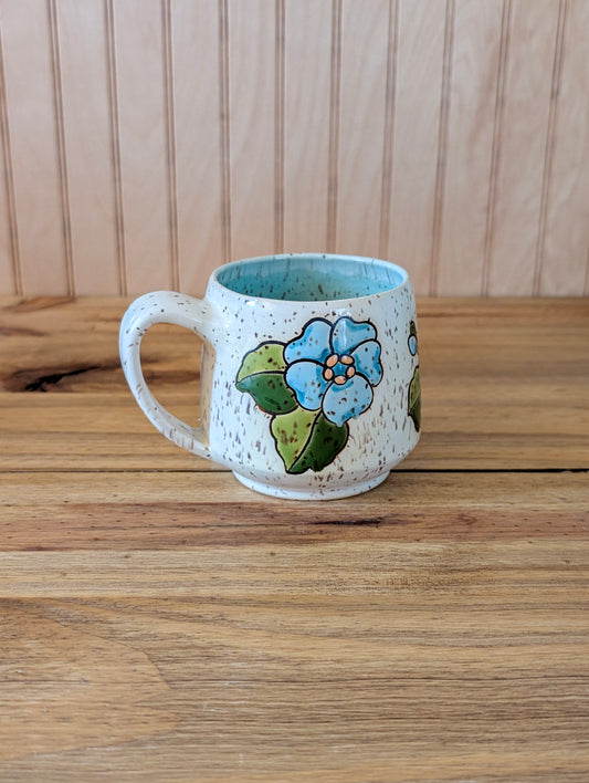 forget me not small mug