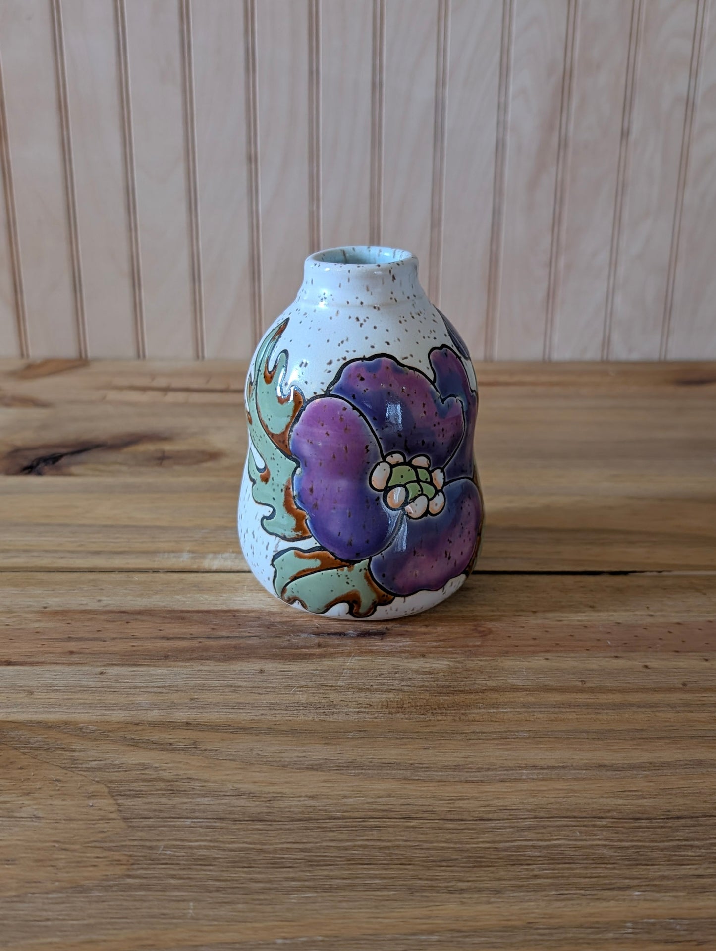 poppy bottleneck in purple