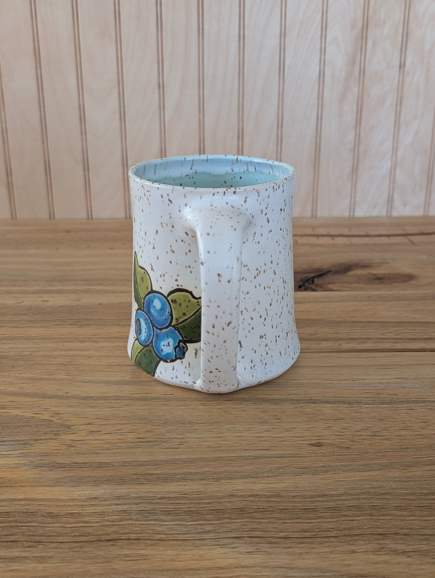 blueberry emblem mug two