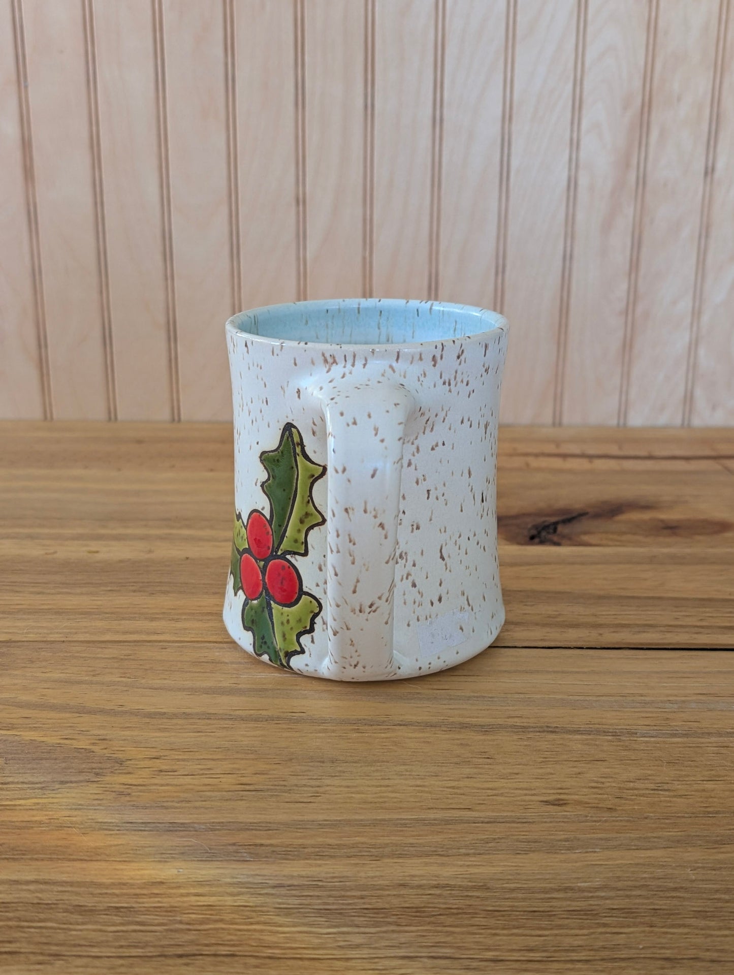 holly emblem mug