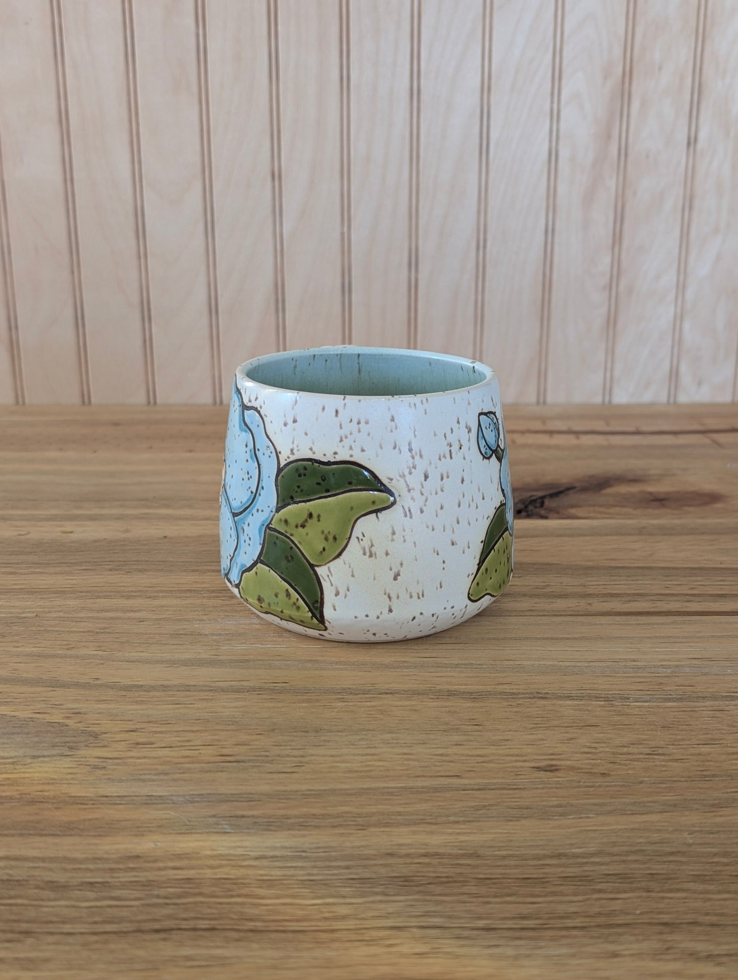 poppy mug in blue