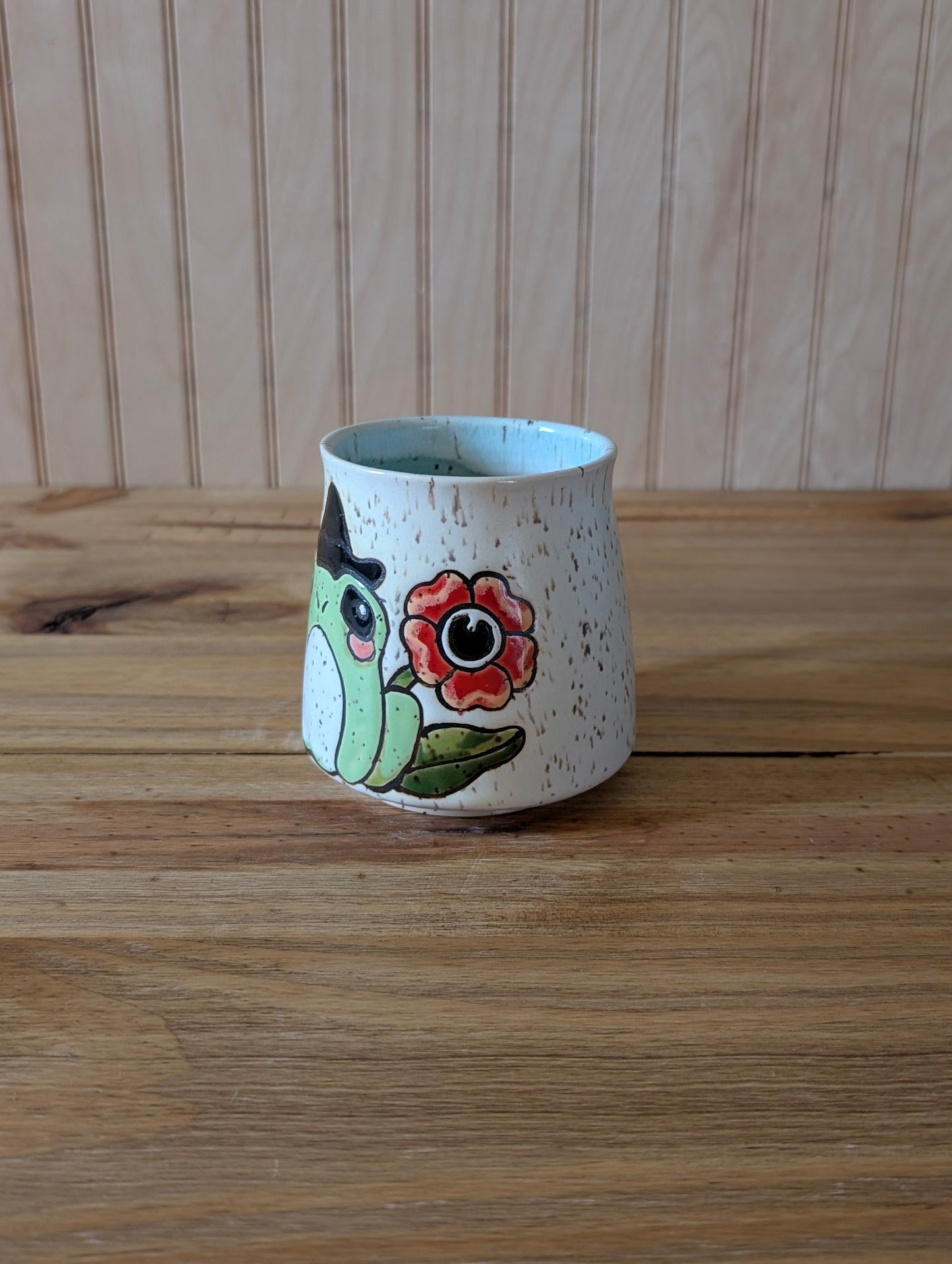 frog witch mug