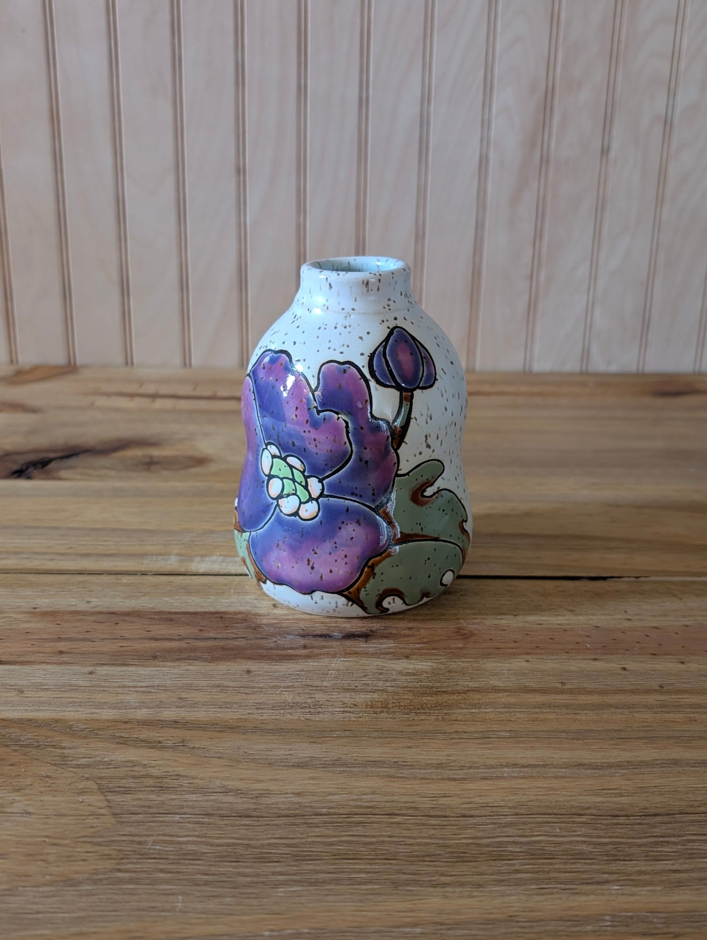 poppy bottleneck in purple