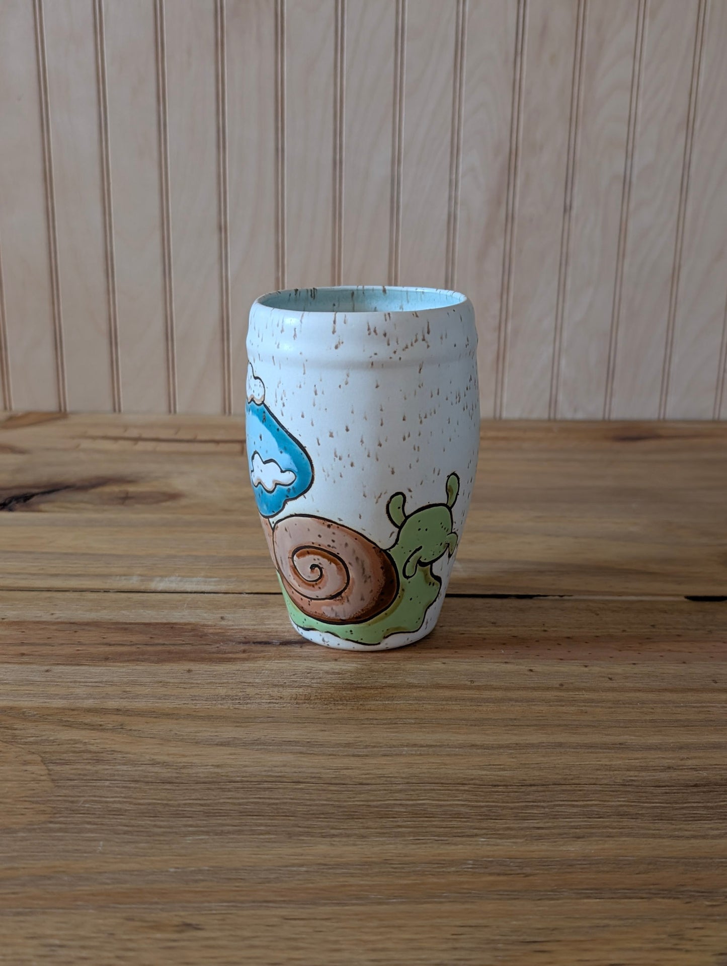 snail and mushroom tumbler