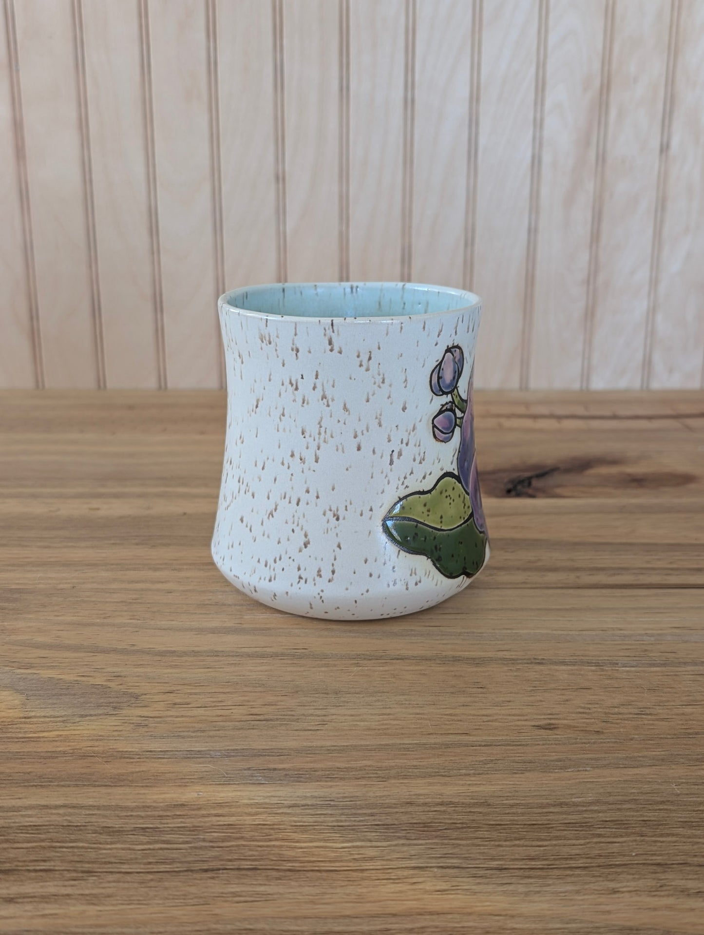 poppy mug in purple
