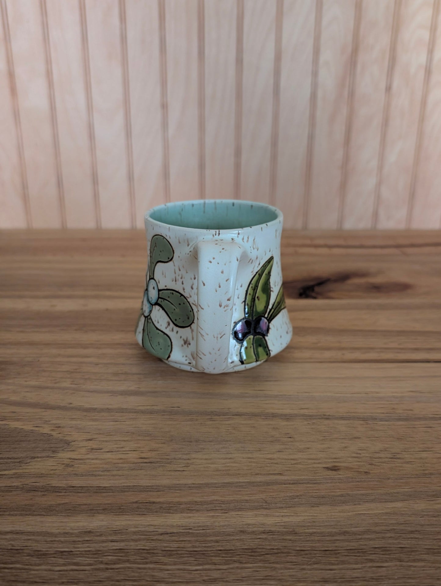 small mixed botanical mug