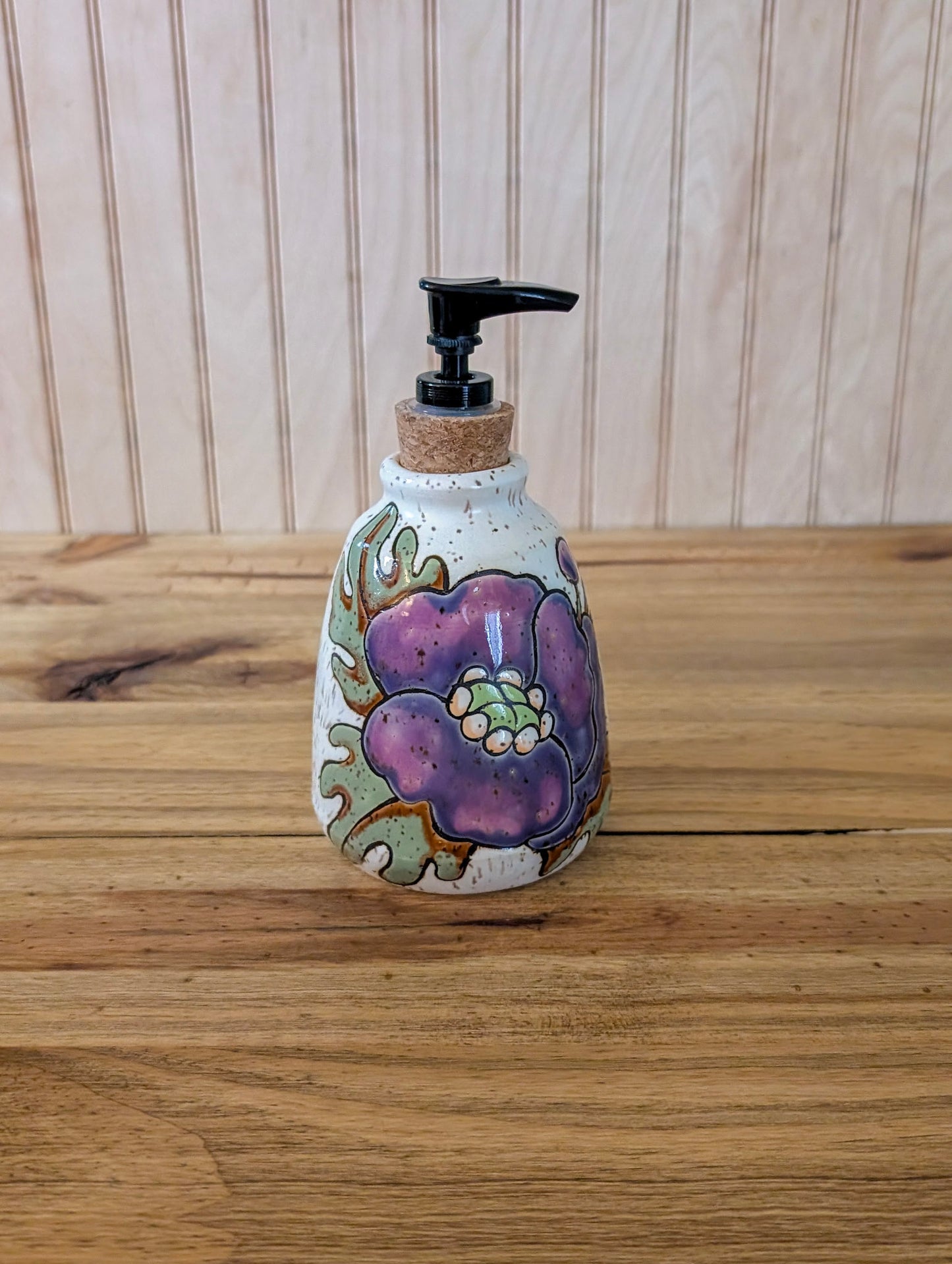 poppy bottleneck in purple