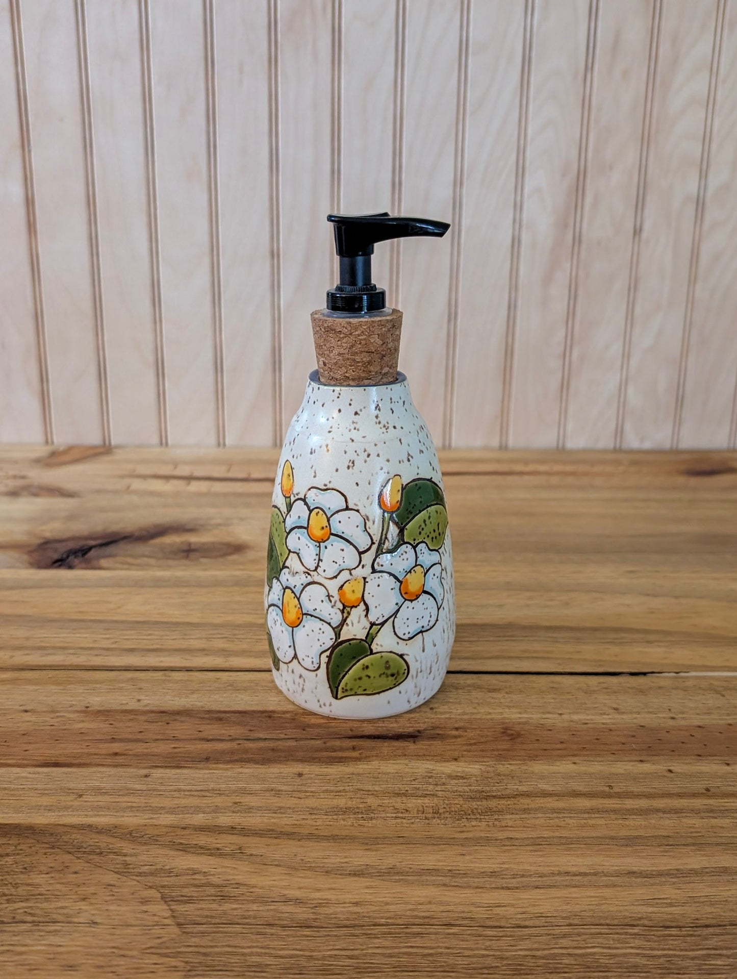 slim floral bottleneck-second